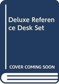 Deluxe Reference Desk Set: a two volume dictionary and thesaurus set