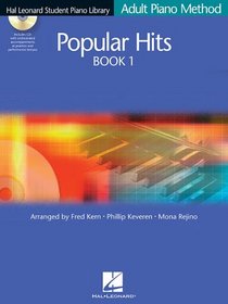 Popular Hits Book 1 - Book/CD Pack: Hal Leonard Student Piano Library Adult Piano Method (Book & CD)