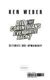 Did The Corinthians Ever Write Back? Ultimate One-Upmanship