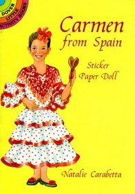 Carmen from Spain Sticker Paper Doll (Dover Little Activity Books)