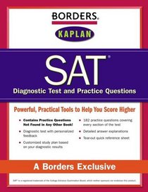 Borders SAT Diagnostic Tests and Practice Questions, Second Edition