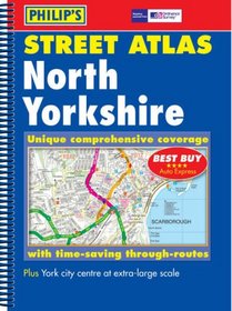 North Yorkshire Street Atlas (Philip's Street Atlases)