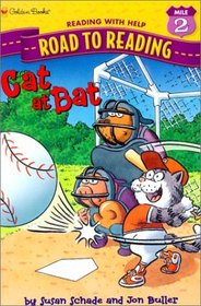 Cat at Bat (Road to Reading Mile 2 (Reading with Help) (Hardcover))