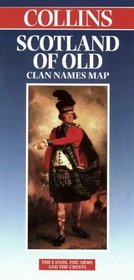 Scotland of Old Clan Names Map (Collins British Isles and Ireland Maps)