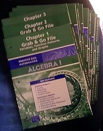 Algebra 1 Chapter 1 Grab & Go File (Prentice hall Mathematics)