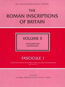 Fascicule 1 (Roman Inscriptions of Britain)