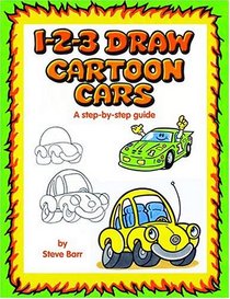 1-2-3 Draw Cartoon Cars (1-2-3 Draw)