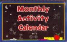 Monthly Activity Calendar