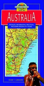TRAVEL MAP AUSTRALIA, 2nd Edition