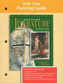 Unit One Planning Guide the Anglo-saxon Period and the Middle Ages:449-1485 British Literature