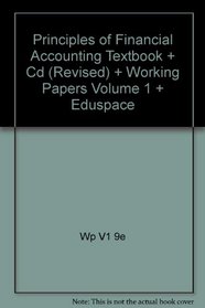Principles of Financial Accounting Textbook + Cd (Revised) + Working Papers Volume 1 + Eduspace