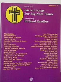 Bradley's Sacred Songs for Big Note Piano