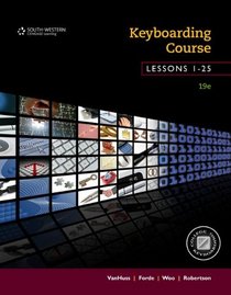 Keyboarding Course, Lessons 1-25: College Keyboarding