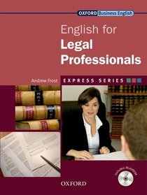 Express Series: English for Legal Professionals Student's Book and MultiROM Pack: Student's Book and MultiROM Pack: A Short, Specialist English Course