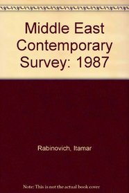 Middle East Contemporary Survey: 1987