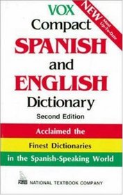 Vox Compact Spanish and English Dictionary