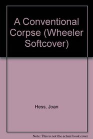 A Conventional Corpse (Claire Malloy Bk 13) (Large Print)