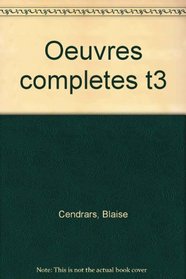 Oeuvres compltes, tome 3