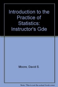 Introduction to the Practice of Statistics/Instructors Manual