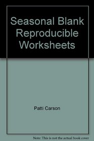Seasonal Blank Reproducible Worksheets