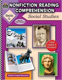Nonfiction Reading Comprehension: Social Studies, Grade 4 (Nonfiction Reading Comprehension)