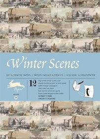 Winter Scenes (Gift Wrapping Paper Book)