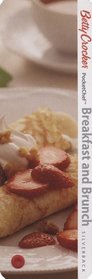 Breakfast and Brunch (Betty Crocker Big Red Pocket Chef) (Betty Crocker Big Red Pocketchef)
