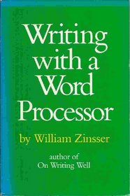 Writing with a word processor