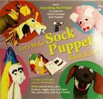 Let's Make Sock Puppets Book & Kit
