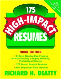 175 High-Impact Resumes, 3rd Edition
