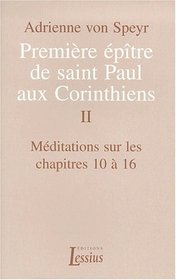 Premire ptre de saint Paul aux Corinthiens