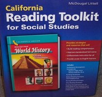 California Reading Toolkit: World History: Ancient Civilizations Grade 6