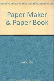 The Paper Book and Paper Maker: With Plastic Paper Maker