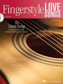 FingerStyle Love Songs - 15 Romantic Classics Arranged for Solo Guitar (Book/Cd) (Guitar Solo)