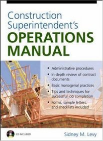 Construction Superintendent's Operations Manual