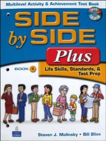 Side by Side Plus: Multilevel Activity and Achievement Test Book with CD-ROM Level 1 (Side by Side)