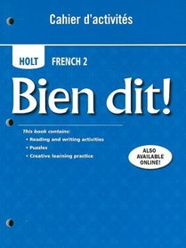 Cahier D'activites French 2 (French Edition)