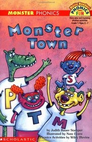 Monster Town (Monster Phonics) (Hello Reader, Phonics)