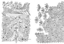 Color Yourself to Happiness: And reduce stress with these magical illustrations of animals, flowers, birds, and trees