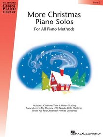 More Christmas Piano Solos - Level 5: Hal Leonard Student Piano Library
