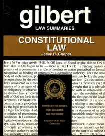 Gilbert Law Summaries: Constitutional Law