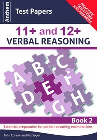 Anthem Test Papers 11+ and 12+ Verbal Reasoning Book 2 (Anthem Learning)