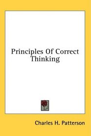 Principles Of Correct Thinking