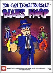 Mel Bay You can Teach Yourself Blues Harp Book/CD Set