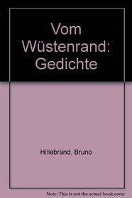 Vom Wustenrand: Gedichte (German Edition)