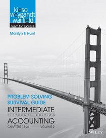 Intermediate Accounting, Problem Solving Survival Guide, Volume 2