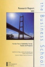 Humber Forum Stakeholder Survey: Results and Prospects (Research Report S.)