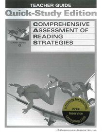 Comprehensive Assessment of Reading Strategies (Quick-Study Edition, Cars Series G)