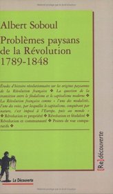 Problmes paysans de la Rvolution 1789-1848