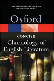 Oxford Concise Chronology of English Literature